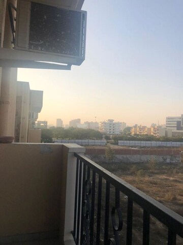 Balcony in 3 BHK Apartment at Emaar Emerald Floors, Sector 65 – for Rent