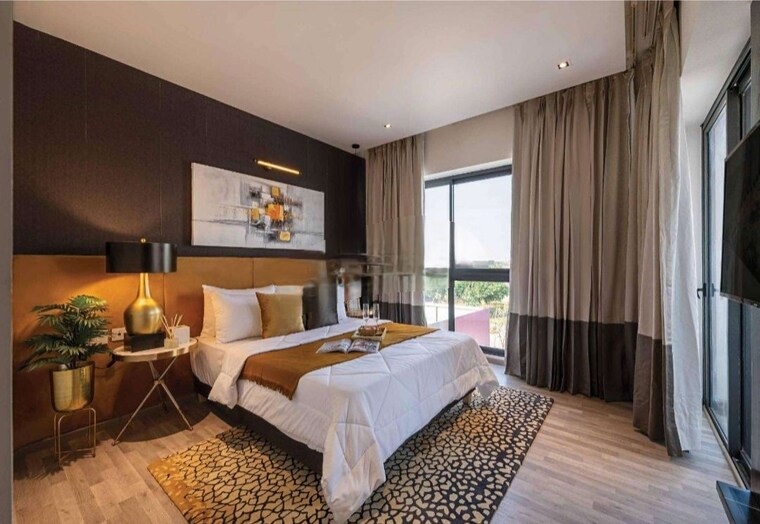 Bedroom, bestech-park-view-spa 4 Bedroom 3200 Sq.Ft. Apartment In Sector 47 Gurgaon 10056060