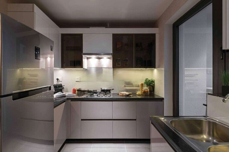 Kitchen, bestech-park-view-spa 4 Bedroom 3200 Sq.Ft. Apartment In Sector 47 Gurgaon 10056060