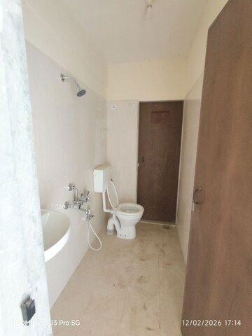 Bathroom in 2 BHK Apartment at Paradigm Zenith Pushpanjali Residency Phase III, Ghodbunder Road – for Rent