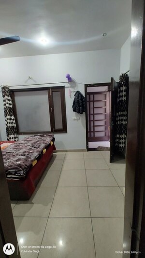 Bedroom in 2 BHK Builder Floor at Bhai Randhir Singh Nagar – for Rent