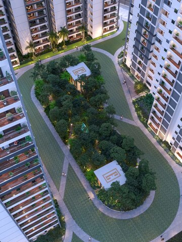 Balcony in 3 BHK Apartment at Ramky The Eminent, Gaganpahad – for Sale