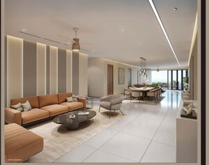 Living Room in 3 BHK Apartment at Ramky The Eminent, Gaganpahad – for Sale