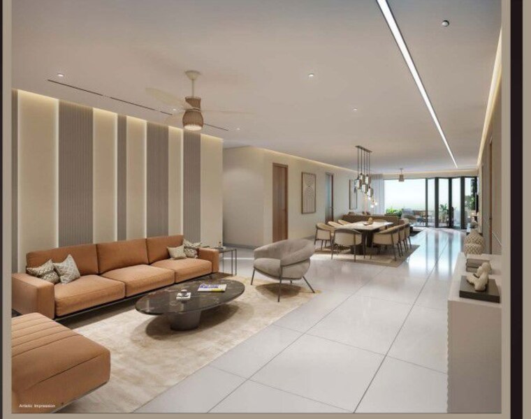 Living Room, ramky-the-eminent 3 Bedroom 2790 Sq.Ft. Apartment In Gaganpahad Hyderabad 10056086