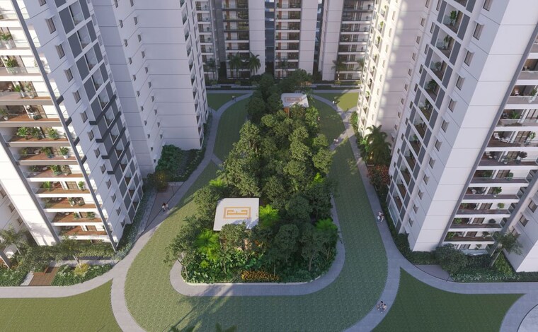 Balcony, ramky-the-eminent 3 Bedroom 2790 Sq.Ft. Apartment In Gaganpahad Hyderabad 10056086