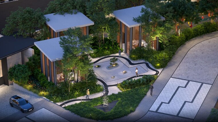 Garden, ramky-the-eminent 3 Bedroom 2790 Sq.Ft. Apartment In Gaganpahad Hyderabad 10056086