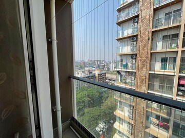 Balcony in 2 BHK Apartment at Raghav Marvel, Kurla East – for Rent