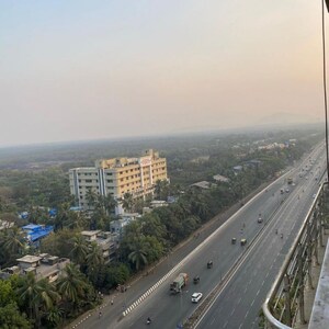 Balcony in 2 BHK Apartment at Shraddha Vertica, Tagore Nagar – for Rent