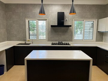 Kitchen in 5 BHK Villa at RMZ Sawaan, Yelahanka – for Rent