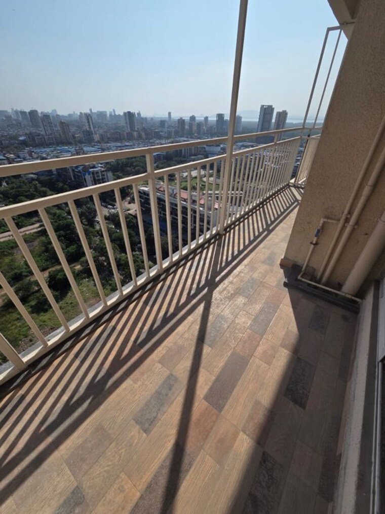 Balcony, gami-asters 3 Bedroom 841 Sq.Ft. Apartment In Ghansoli Navi Mumbai 10056110