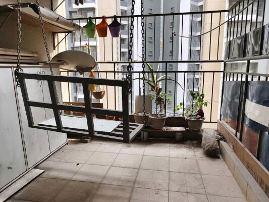 1.5 BHK + Pooja Room Apartment For Rent in Pride World City Long Island