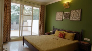 Living Room in 3.5 BHK Builder Floor at Babarpur – for Rent