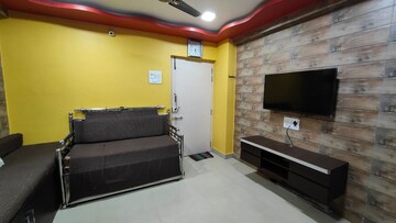 Living Room in 1 BHK Apartment at Destiny Paradise, Mulund East – for Rent