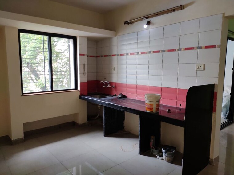 Kitchen, green-heavens-apartments 2 Bedroom 1001 Sq.Ft. Apartment In Bt Kawade Road Pune 10056228