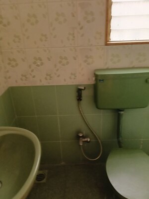 Bathroom in 2 BHK Apartment at Kuber Imperia, Wakad – for Rent