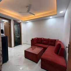 1 BHK + Study Room Builder Floor For Rent in Saket