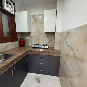 Kitchen in 1 BHK Builder Floor at Saket – for Rent