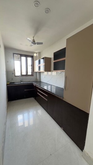 Kitchen in 3 BHK Apartment at Palm Residency Chhatarpur, Chattarpur – for Rent