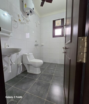 Bathroom in 1 BHK Builder Floor at Chattarpur – for Rent