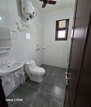 Bathroom in 1 BHK Builder Floor at Chattarpur – for Rent