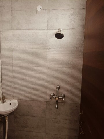 Bathroom in 3 BHK Builder Floor at Dhakoli – for Rent