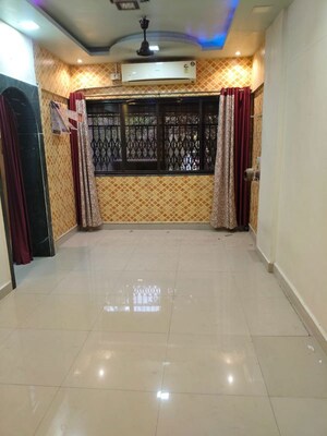 Living Room in 1 BHK Apartment at Brightland Phase 1 CHS, Balkum Pada – for Rent