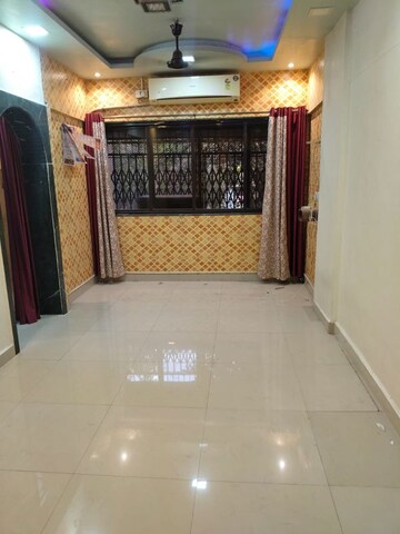 Living Room in 1 BHK Apartment at Brightland Phase 1 CHS, Balkum Pada – for Rent