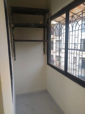 Balcony in 1 BHK Apartment at Brightland Phase 1 CHS, Balkum Pada – for Rent