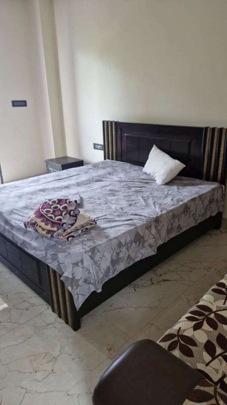 Bedroom, gomti nagar 1 RK 500 Sq.Ft. Apartment In Gomti Nagar Lucknow 10056290
