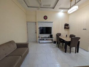 Living Room in 2 BHK Apartment at Larkins Pride Palms, Kolshet Road – for Sale