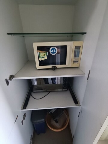 Kitchen in 3 BHK Apartment at Dharam Jyot CHS, Juhu – for Rent