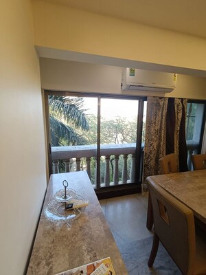 Bedroom in 3 BHK Apartment at Dharam Jyot CHS, Juhu – for Rent