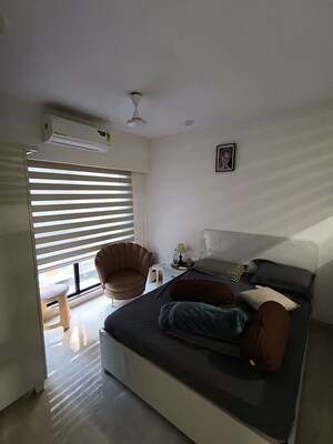 Living Room in 1 BHK Apartment at Platinum Casa Millennia, Andheri West – for Rent