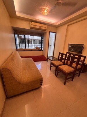 Living Room in 2 BHK Apartment at Shefali Apartment Santacruz, Santacruz West – for Rent