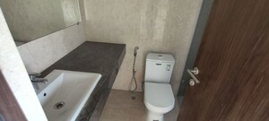 Bathroom in 3 BHK Apartment at Kalpataru Magnus, Bandra East – for Rent