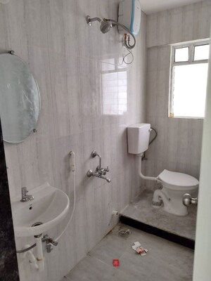 Bathroom in 1 BHK Apartment at Gera Shrishti, Wagholi – for Rent
