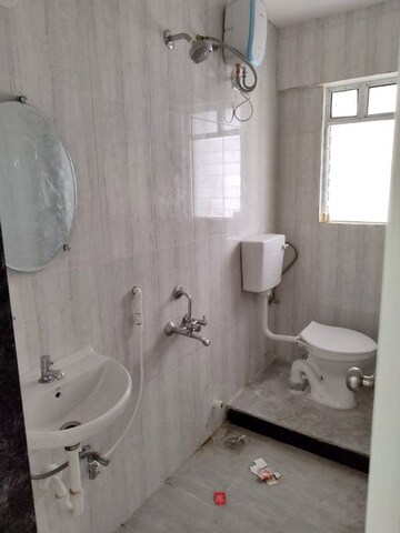 Bathroom in 1 BHK Apartment at Gera Shrishti, Wagholi – for Rent