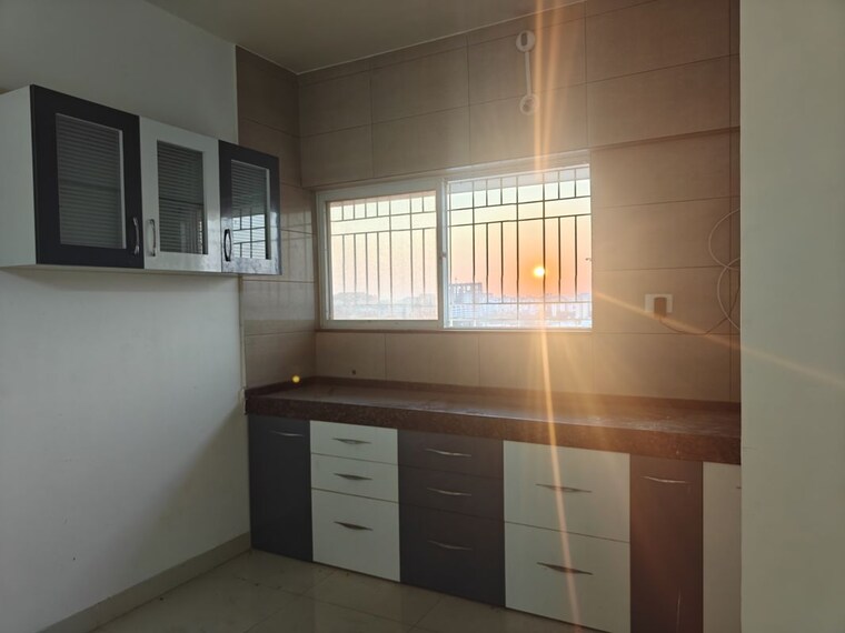 Kitchen, gera-shrishti 1 Bedroom 630 Sq.Ft. Apartment In Wagholi Pune 10056418