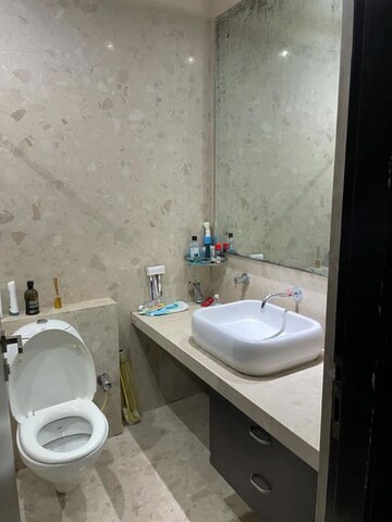 Bathroom in 3 BHK Apartment at Cbd Belapur Sector 15 – for Rent