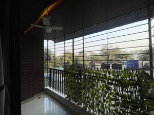 Balcony in 3 BHK Apartment at Cbd Belapur Sector 15 – for Rent
