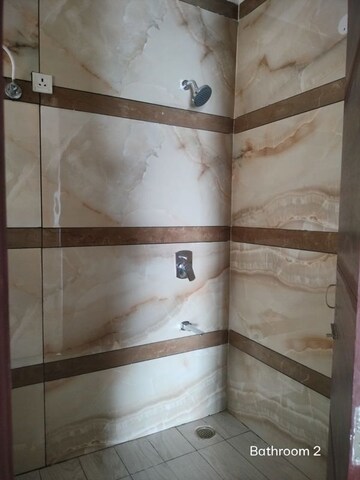 Bathroom in 3 BHK Apartment at Riverdale Hazelwood Residences, High Ground – for Rent