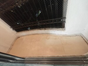 Bathroom in 2 BHK Apartment at Nandidham CHS, Seawoods – for Rent