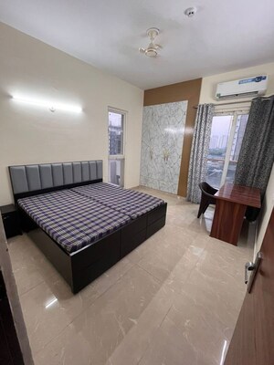 Bedroom in 3 BHK Apartment at Amrapali Crystal Homes, Sector 76 – for Rent