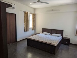 Bedroom in 2 BHK Apartment at Gera Song Of Joy, Kharadi – for Rent
