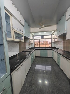 Kitchen in 3 BHK Apartment at Beverly Park, Nerul – for Rent