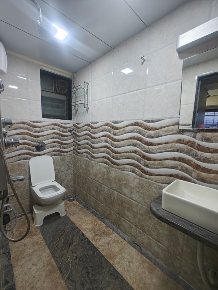 Bathroom, beverly-park 3 Bedroom 1800 Sq.Ft. Apartment In Nerul Navi Mumbai 10056436