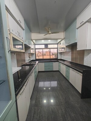 Kitchen in 3 BHK Apartment at Beverly Park, Nerul – for Rent
