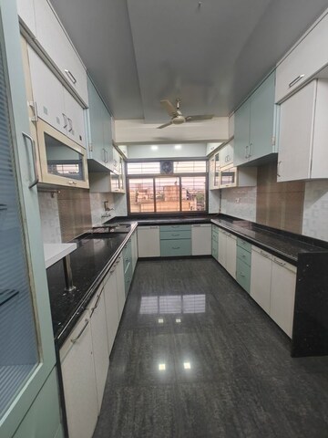 Kitchen in 3 BHK Apartment at Beverly Park, Nerul – for Rent