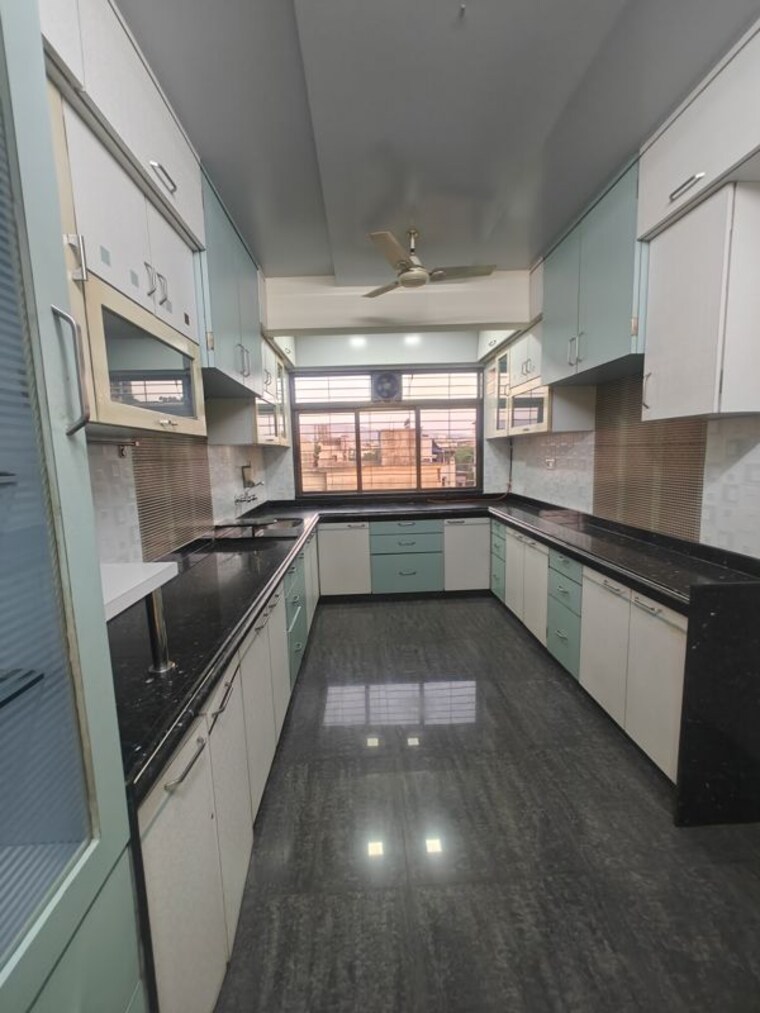 Kitchen, beverly-park 3 Bedroom 1800 Sq.Ft. Apartment In Nerul Navi Mumbai 10056436