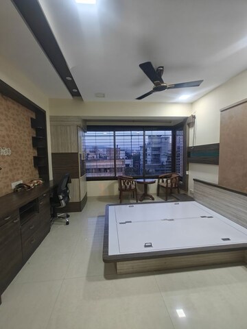 Bedroom in 3 BHK Apartment at Beverly Park, Nerul – for Rent
